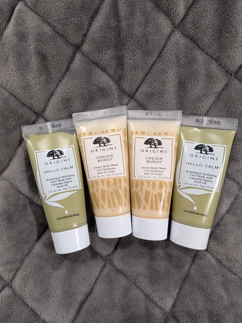 Origins Travel Body Wash Duo - Green & Beige